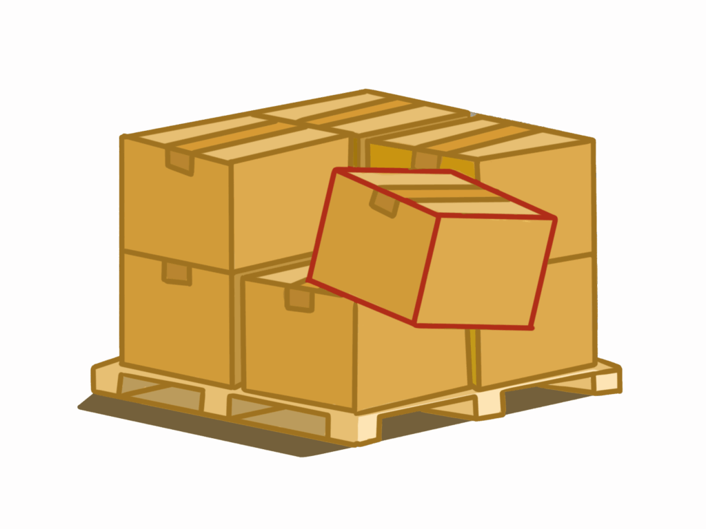 Non-stackable pallets – Why you should not forget this information